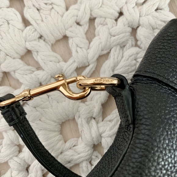 Coach Black Leather Shoulder bag with AdjustableStraps - Picture 17 of 17